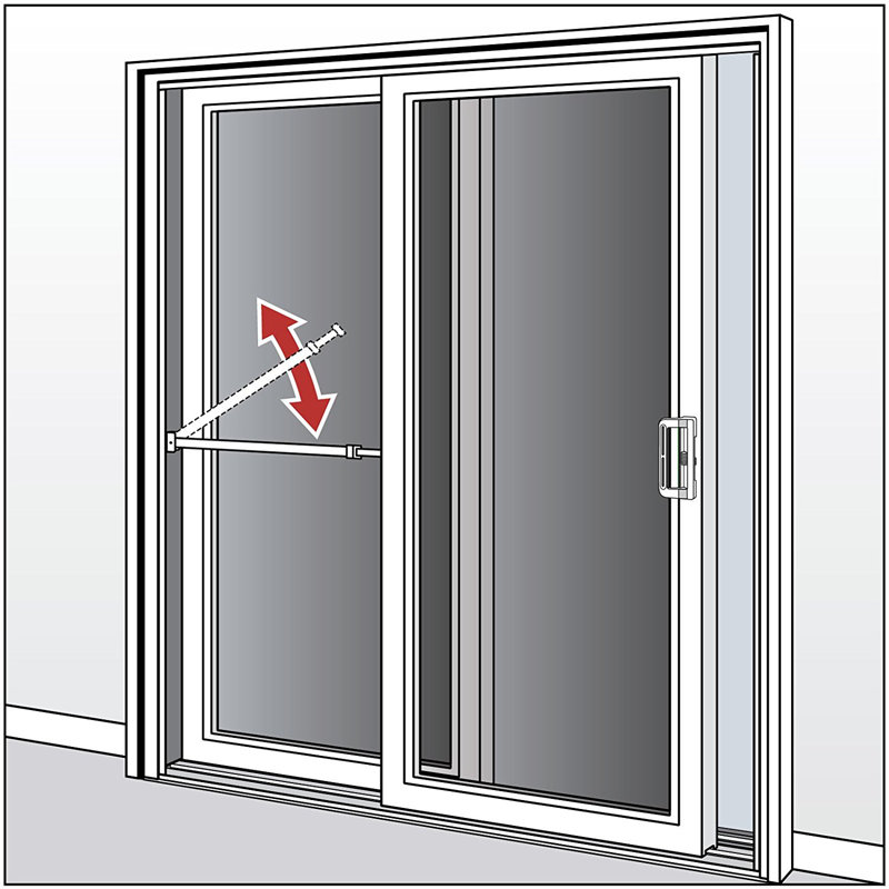 Ideal Security Patio Door Security Bar & Reviews Wayfair